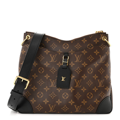 Louis Vuitton Monogram Odeon MM Black 1 of 9