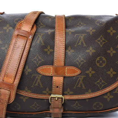 Louis Vuitton Monogram Saumur 30 12 of 16