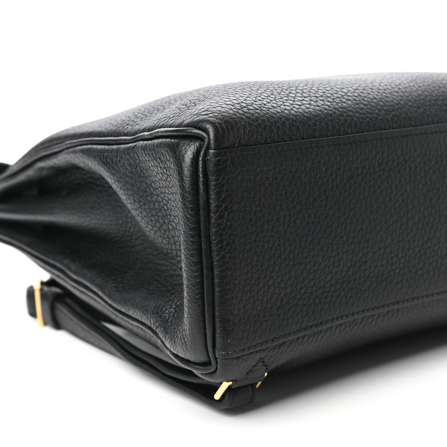 Hermes Taurillon Clemence Kelly Ado Backpack Black 16 of 20