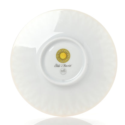 Hermes Porcelain Soleil d'Hermes Breakfast Cup And Saucer Set Of 2 4 of 6