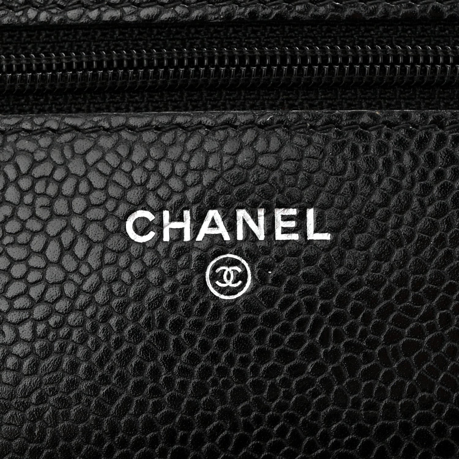 Chanel Caviar Quilted Wallet on Chain WOC Black 6 of 11