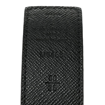 Louis Vuitton Calfskin Monogram 30mm LV Initiales Reversible Belt 90 36 Black 5 of 6