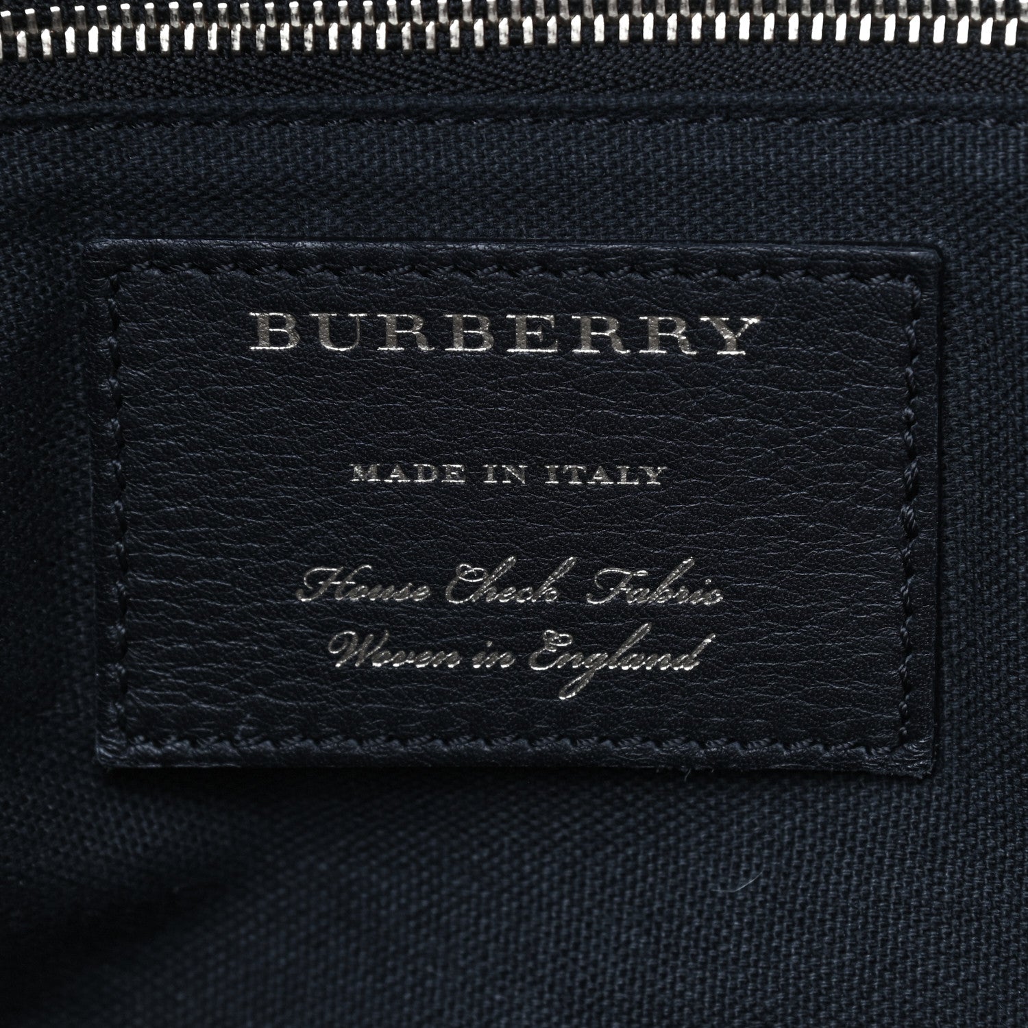 Burberry Grainy Calfskin House Check Medium Sycamore Dark Sand 6 of 12