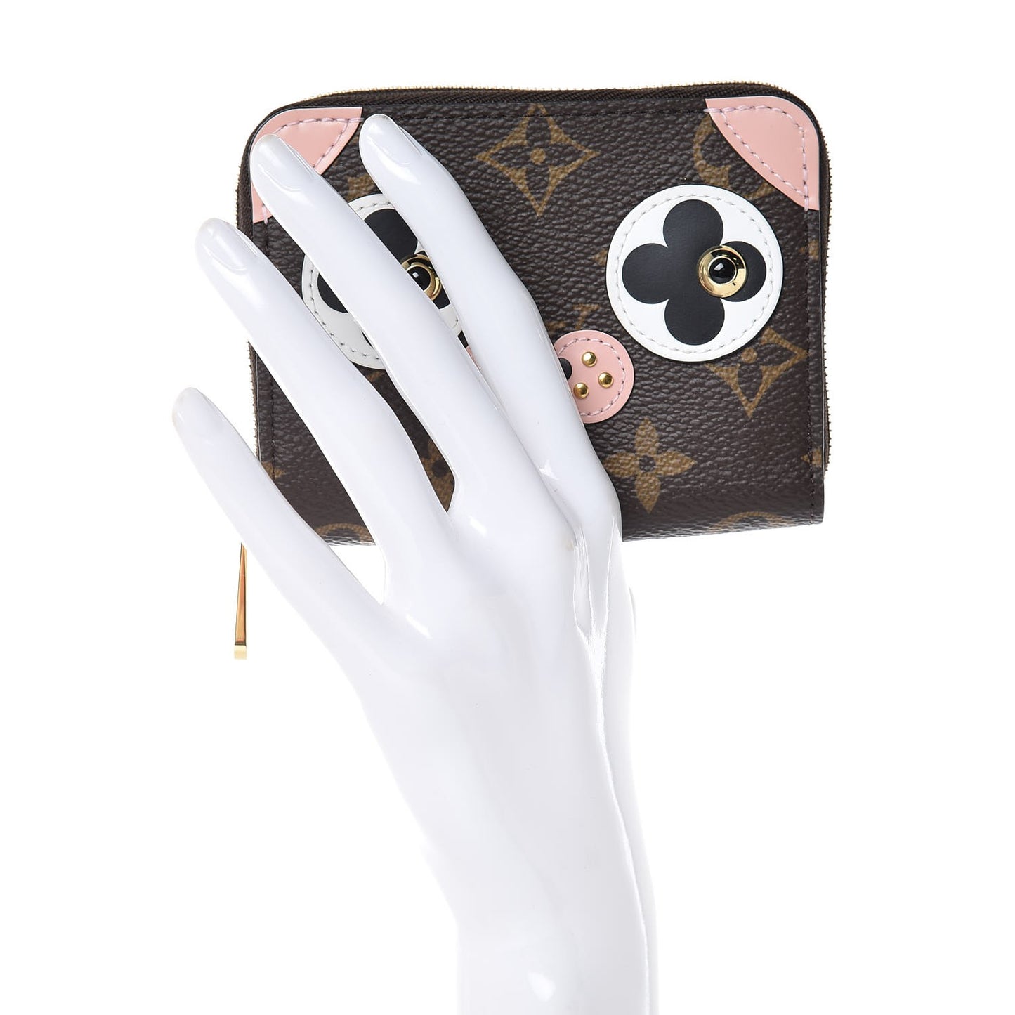 Monogram Valentine Dog Zippy Coin Purse