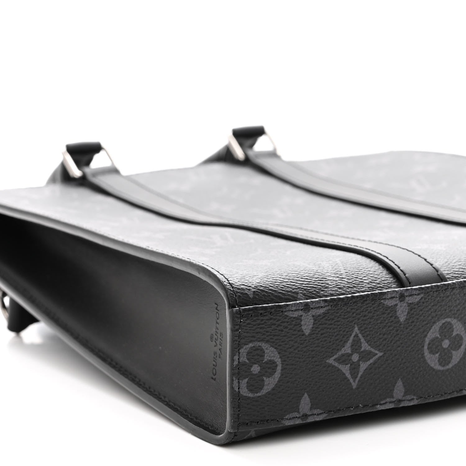 Louis Vuitton Monogram Eclipse Sac Plat Cross 8 of 9