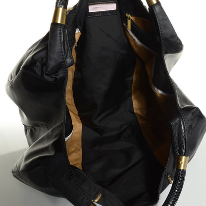 Jimmy Choo Nylon Mandah Tote Black 5 of 8