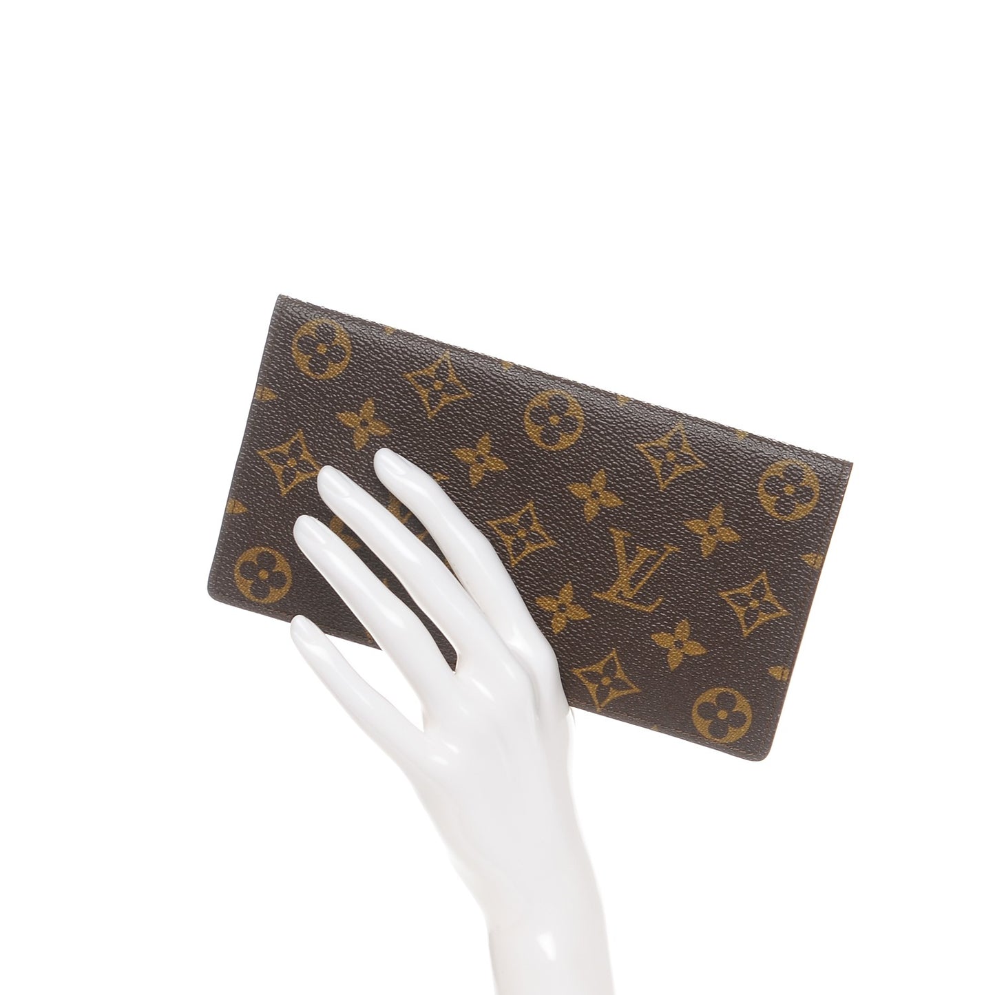 Monogram European Checkbook Holder