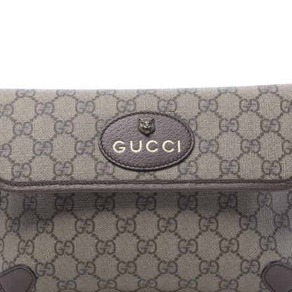 Gucci GG Supreme Monogram Neo Vintage Web Belt Bag Brown 10 of 10