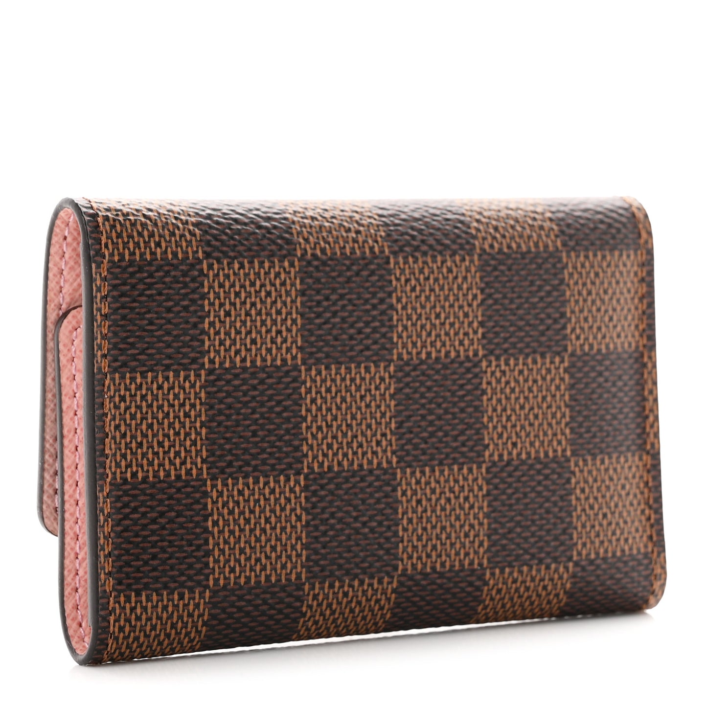Damier Ebene Multicles 6 Key Holder Rose Ballerine Rose Ballerine