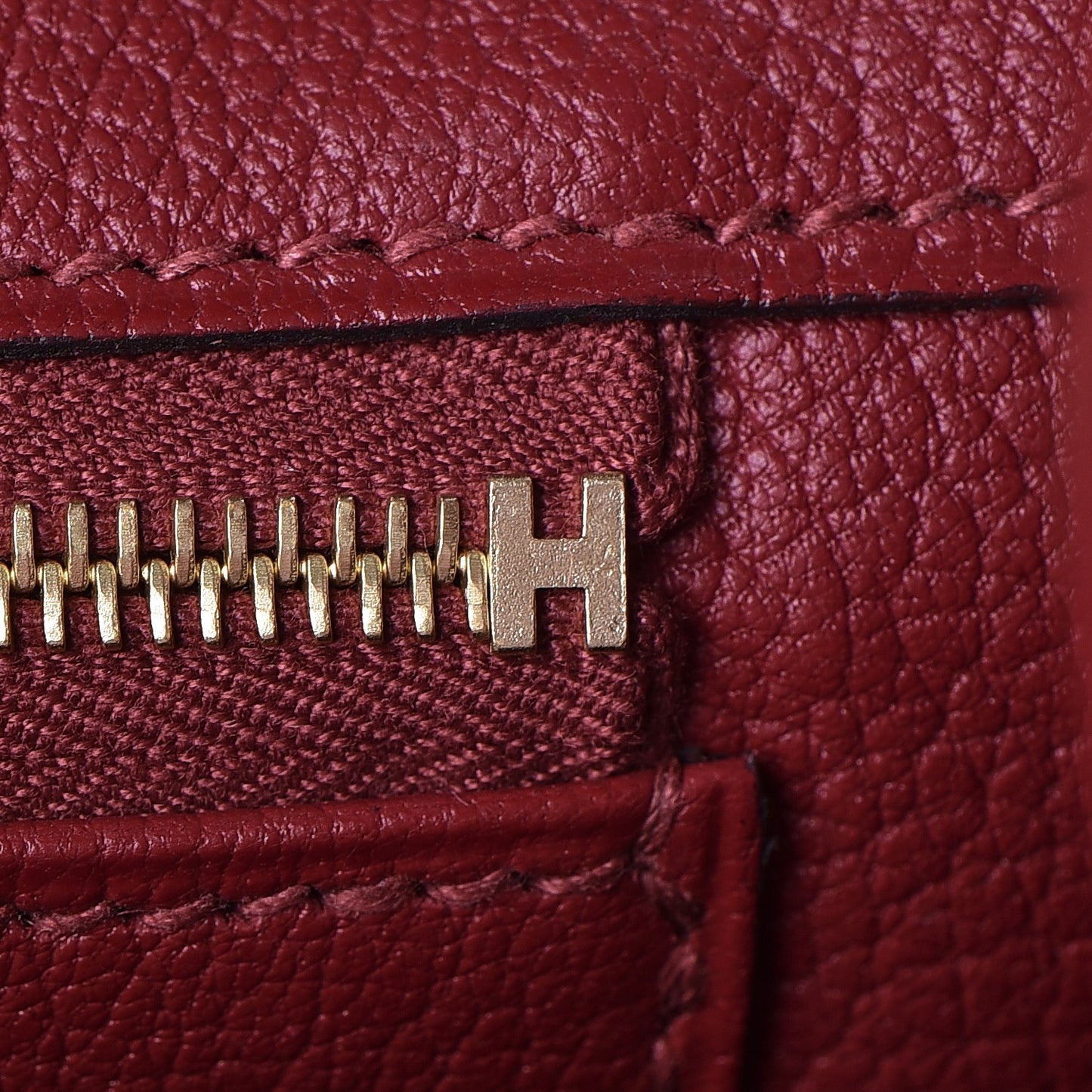 Togo Birkin 30 Rouge Grenat