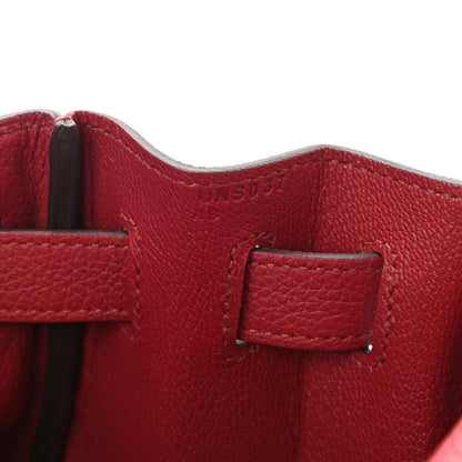 Hermes Togo Kelly Retourne 28 Rouge Grenat 7 of 10