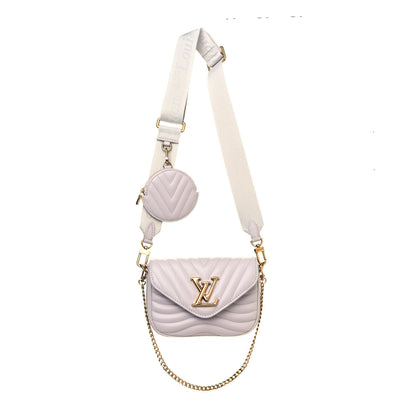 Louis Vuitton Calfskin New Wave Multi Pochette Brume 1 of 5