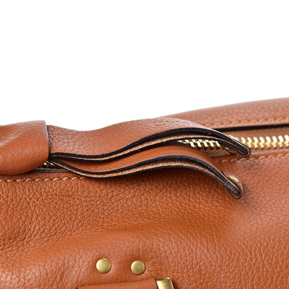 Chloe Calfskin Large Marcie Satchel Tan 11 of 12