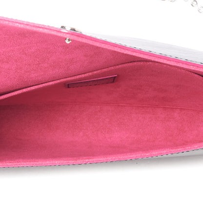Louis Vuitton Epi Pochette Felicie Black Hot Pink 7 of 9