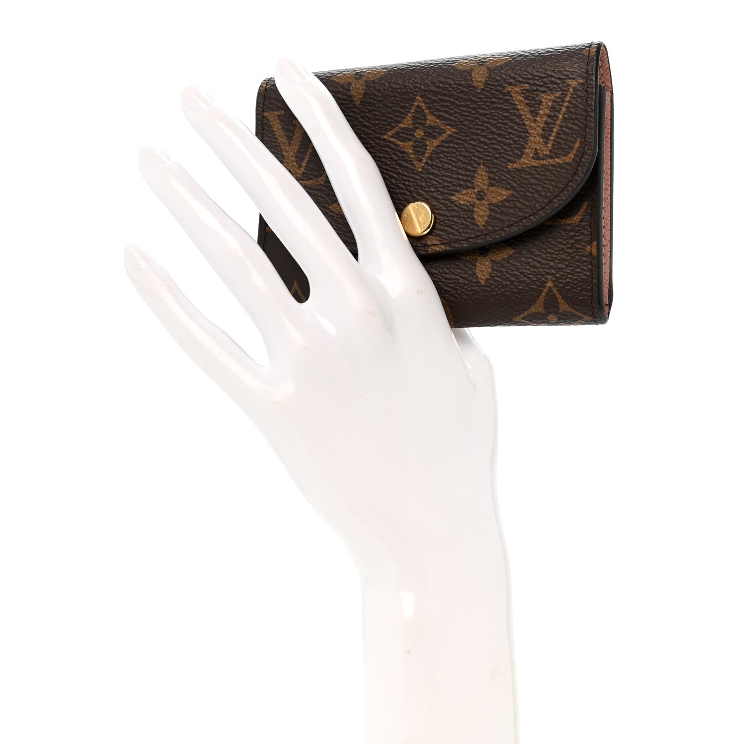 Louis Vuitton Monogram Rosalie Coin Purse Rose Ballerine 2 of 8