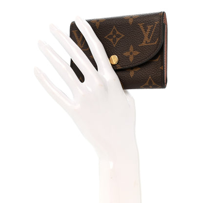 Louis Vuitton Monogram Rosalie Coin Purse Rose Ballerine 2 of 8