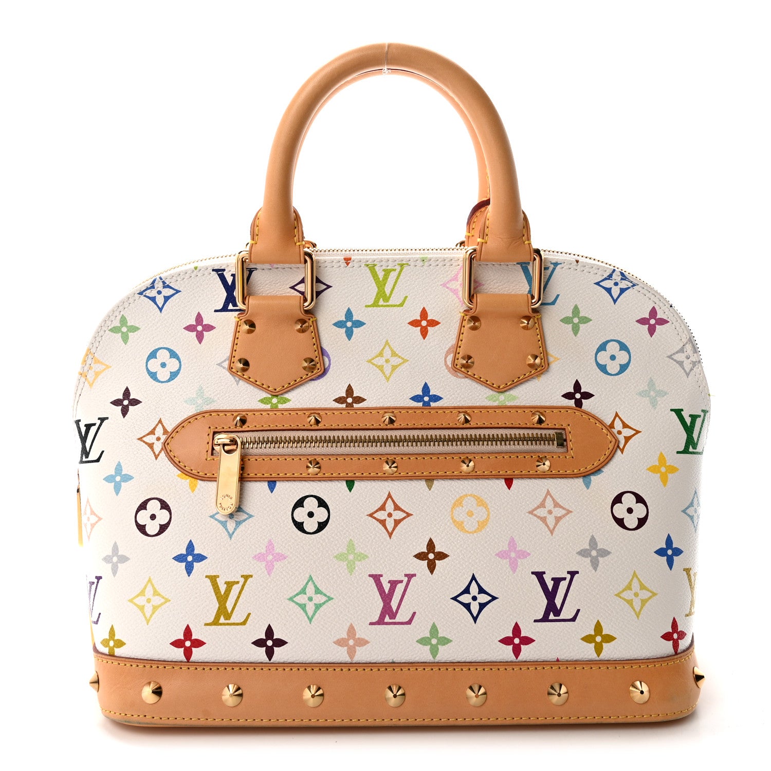 Louis Vuitton Monogram Multicolor Alma White 1 of 13