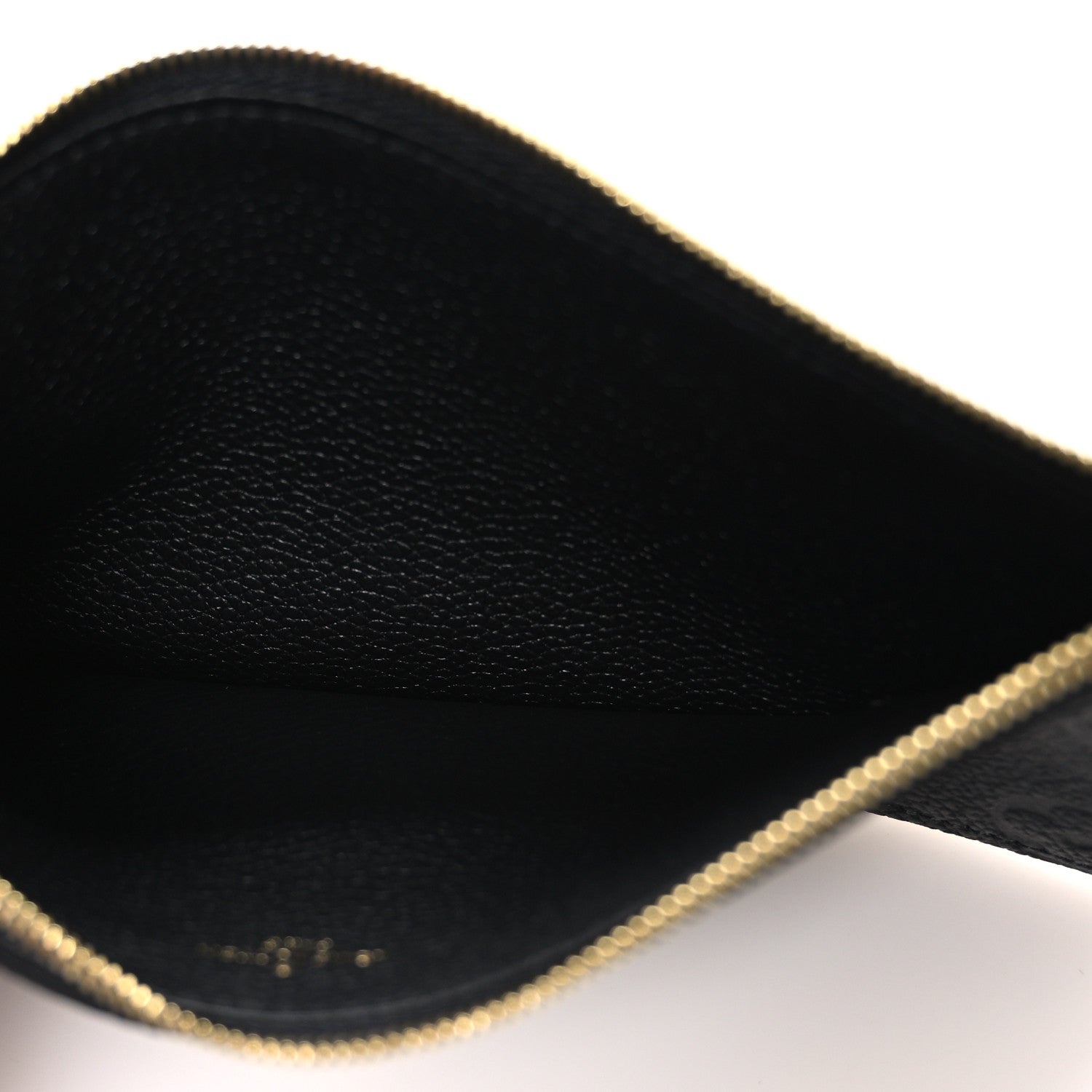 Louis Vuitton Empreinte Felicie Chain Wallet Zippered Insert Black 5 of 6
