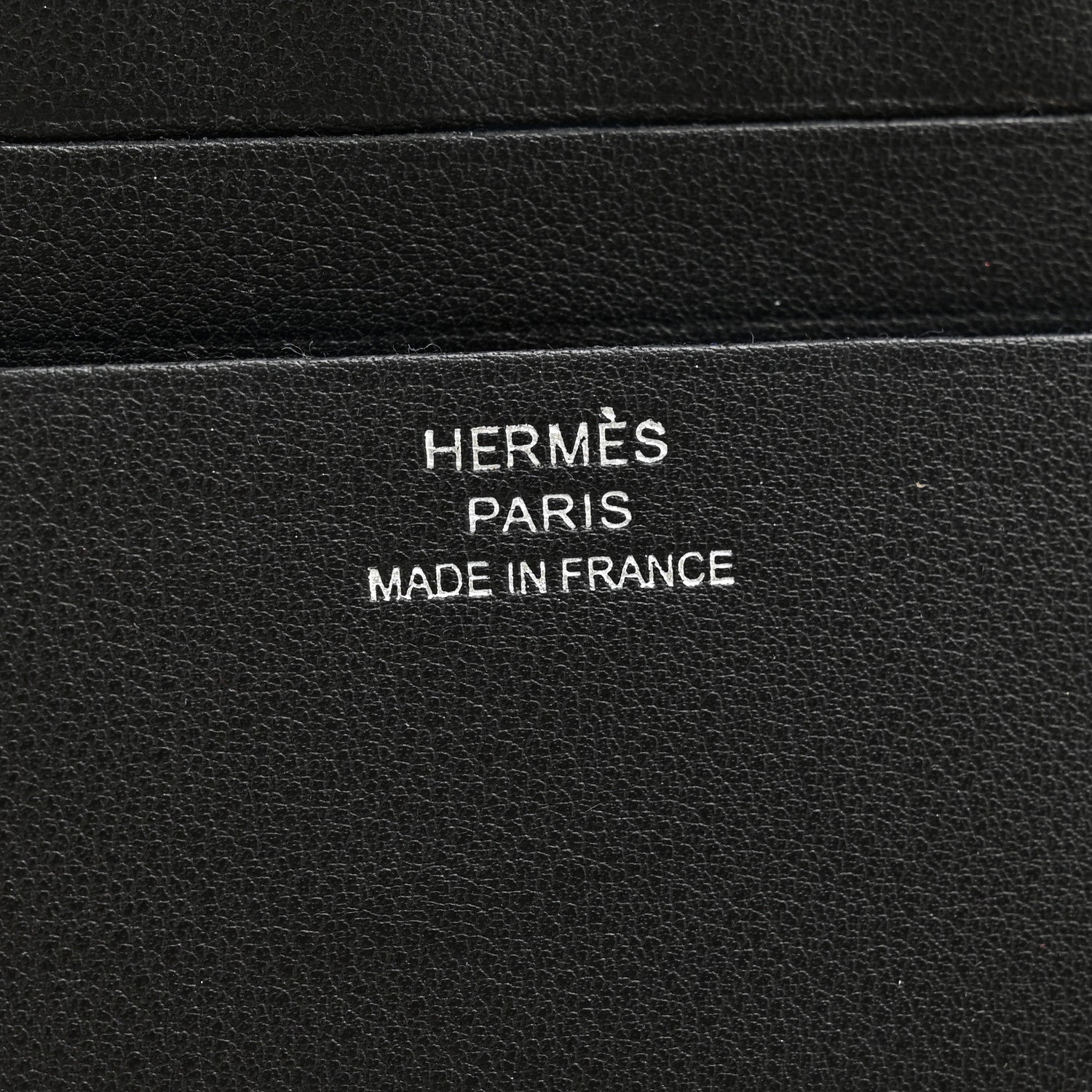 Hermes Swift Citizen Twill Card Case Black 6 of 8