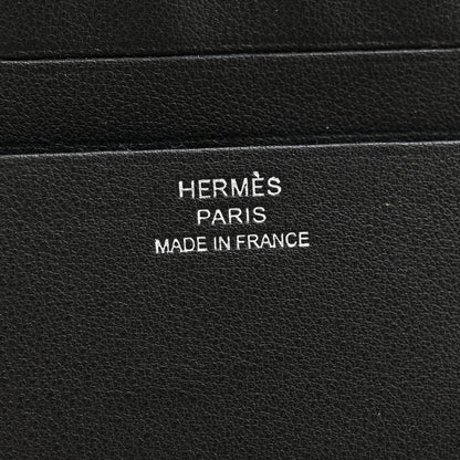 Hermes Swift Citizen Twill Card Case Black 6 of 8