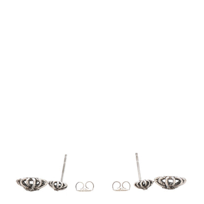 David Yurman Sterling Silver Diamond Starburst Double Drop Earrings 3 of 6