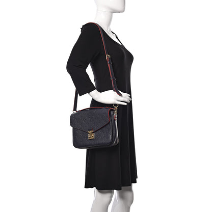 Louis Vuitton Empreinte Pochette Metis Marine Rouge 2 of 10