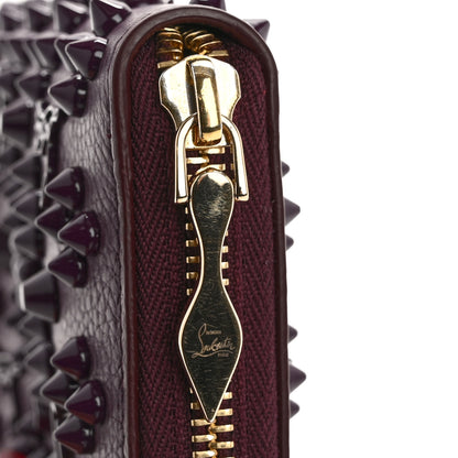 Christian Louboutin Calfskin Loubinthesky Panettone Wallet Purple 8 of 9