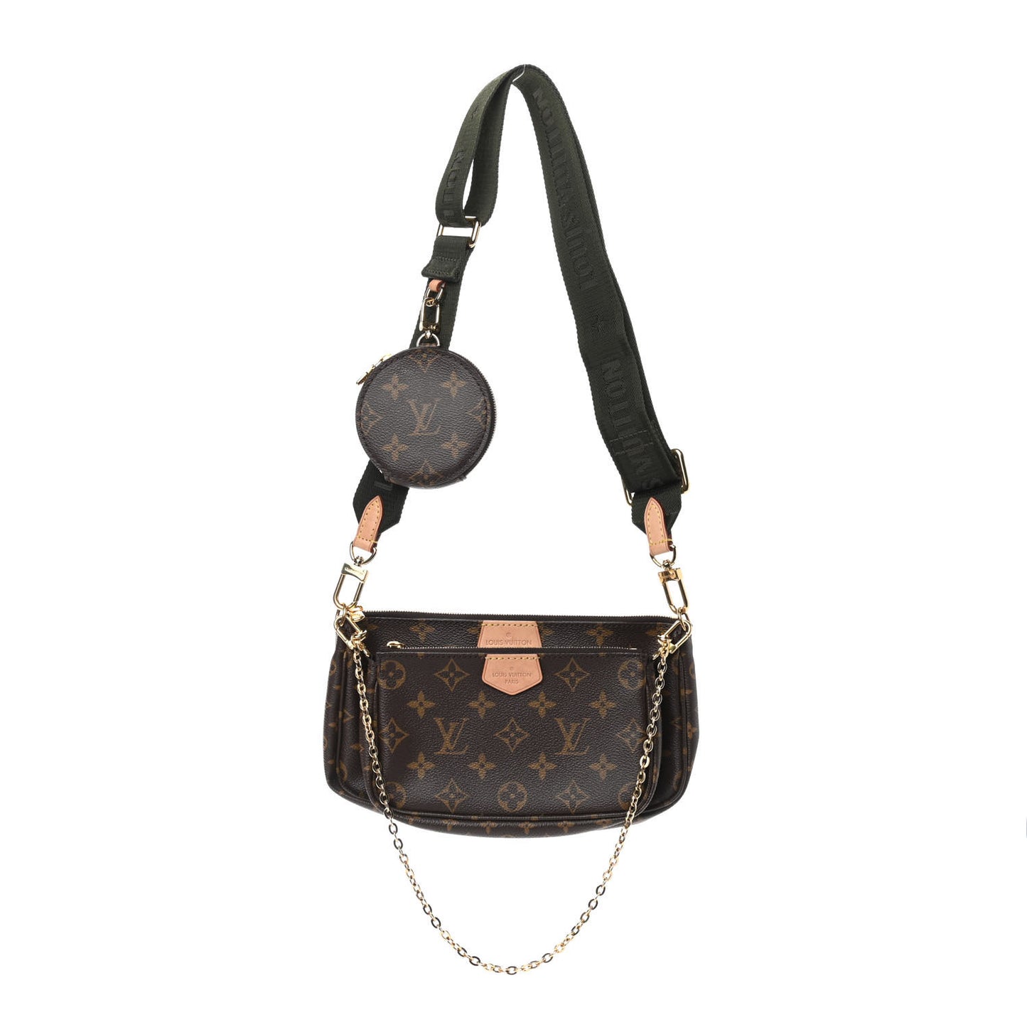 Monogram Multi Pochette Accessories Kaki