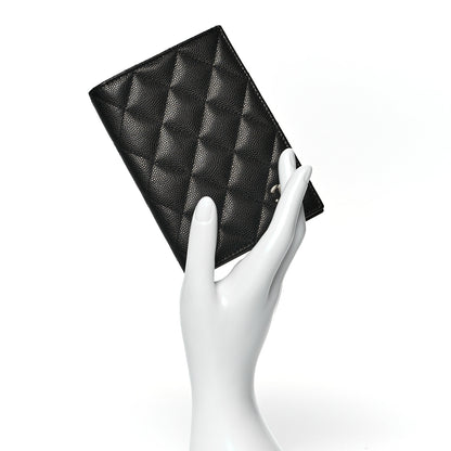 Chanel Caviar Quilted Passport Holder Black 2 of 9