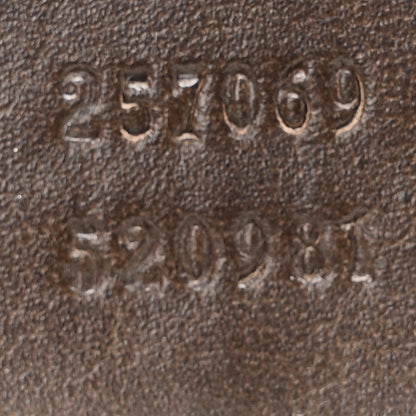 Gucci Monogram Small Lovely Heart Tote Dark Brown 7 of 10