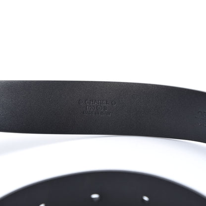 Chanel Calfskin CC Chain Belt 95 38 Black 3 of 8