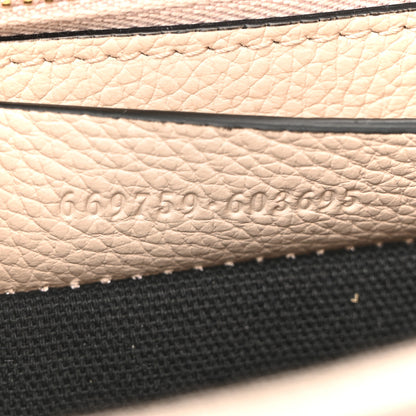 Alexander McQueen Grained Calfskin Padlock Crossbody Bag Nude 7 of 12