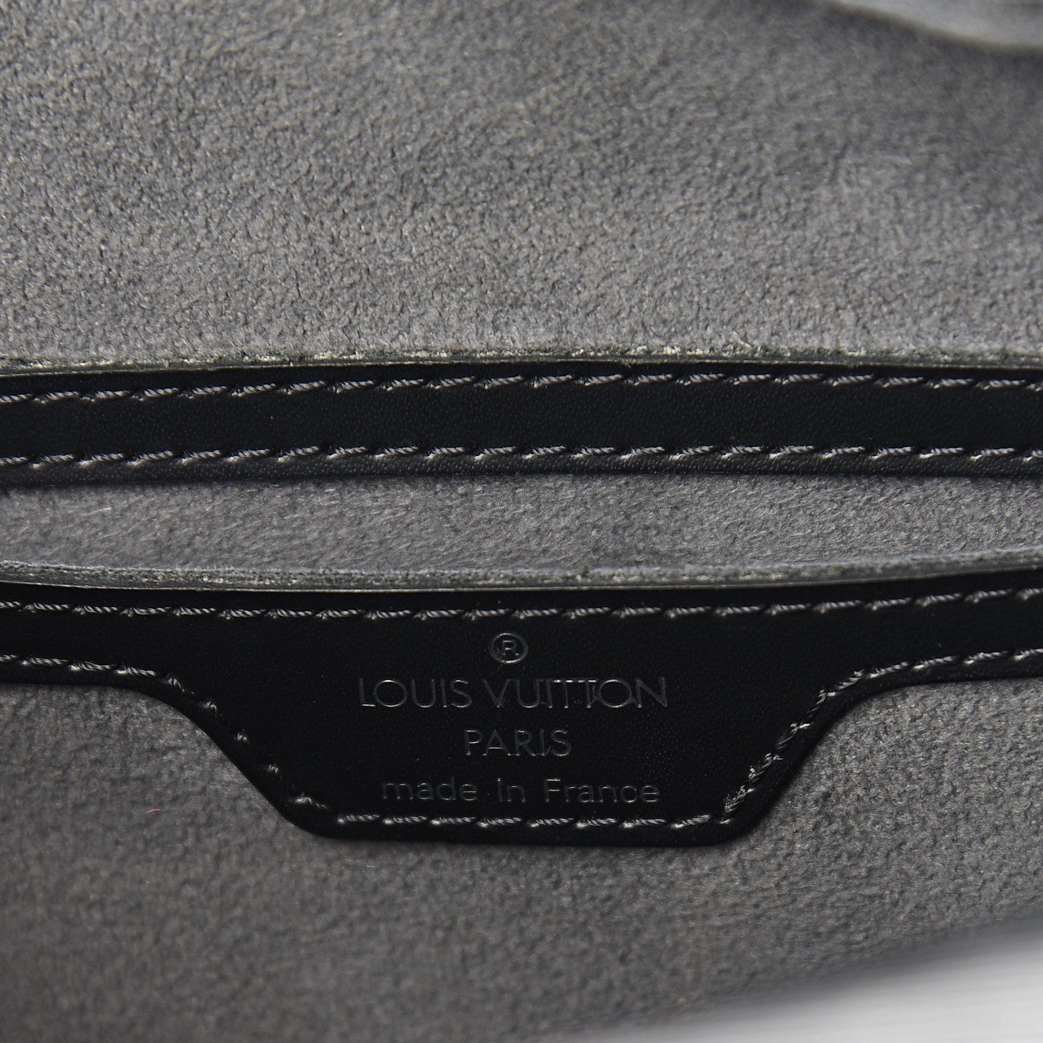 Louis Vuitton Epi Soufflot Black 6 of 9