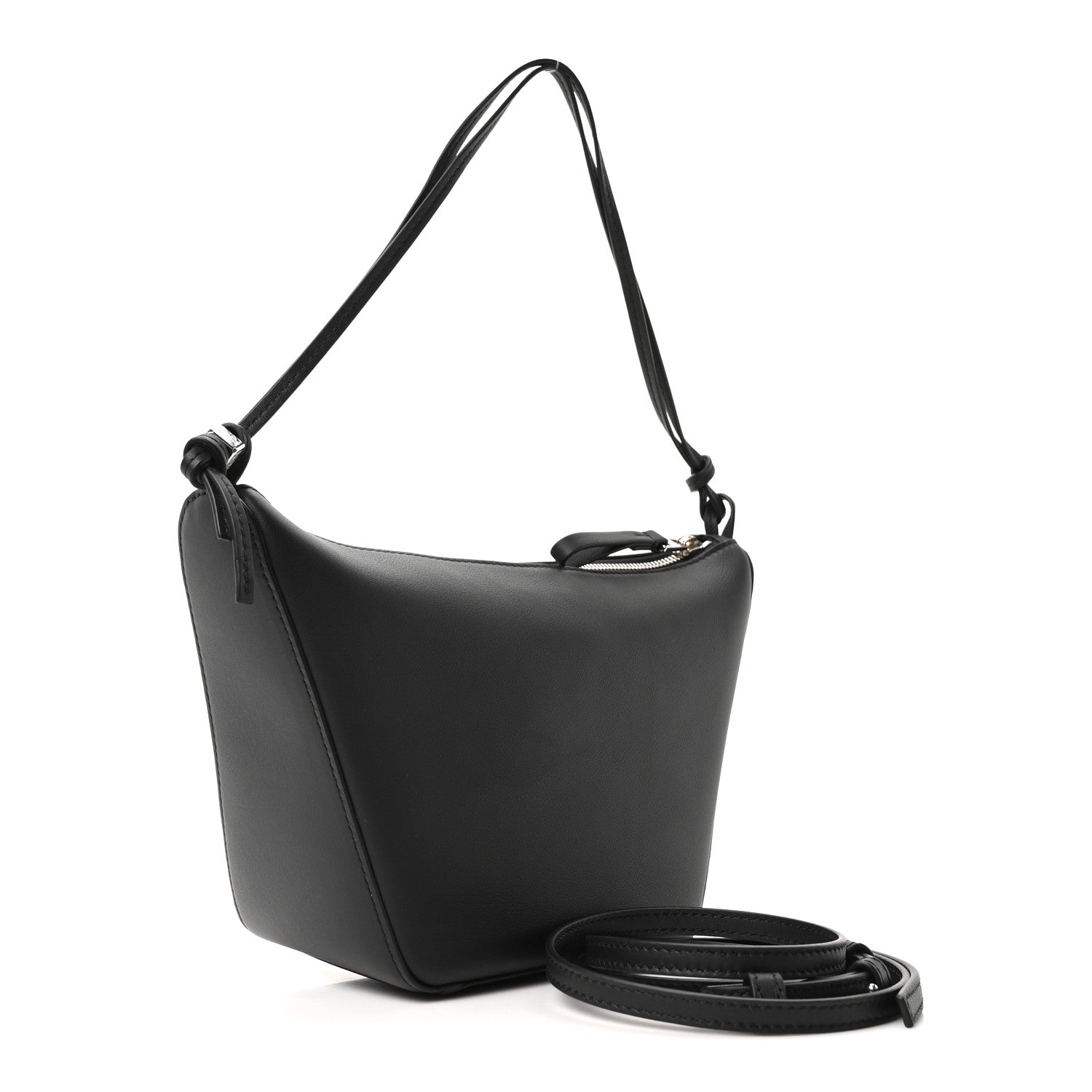 Loewe Calfskin Mini Hammock Hobo Black 3 of 9