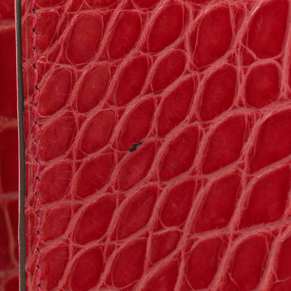 Hermes Shiny Alligator Constance 24 Braise 14 of 15