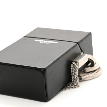 Saint Laurent Lambskin Smoking Box Crossbody Black 10 of 10