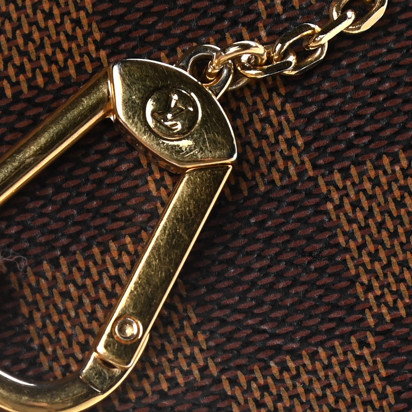 Damier Ebene Key Pouch