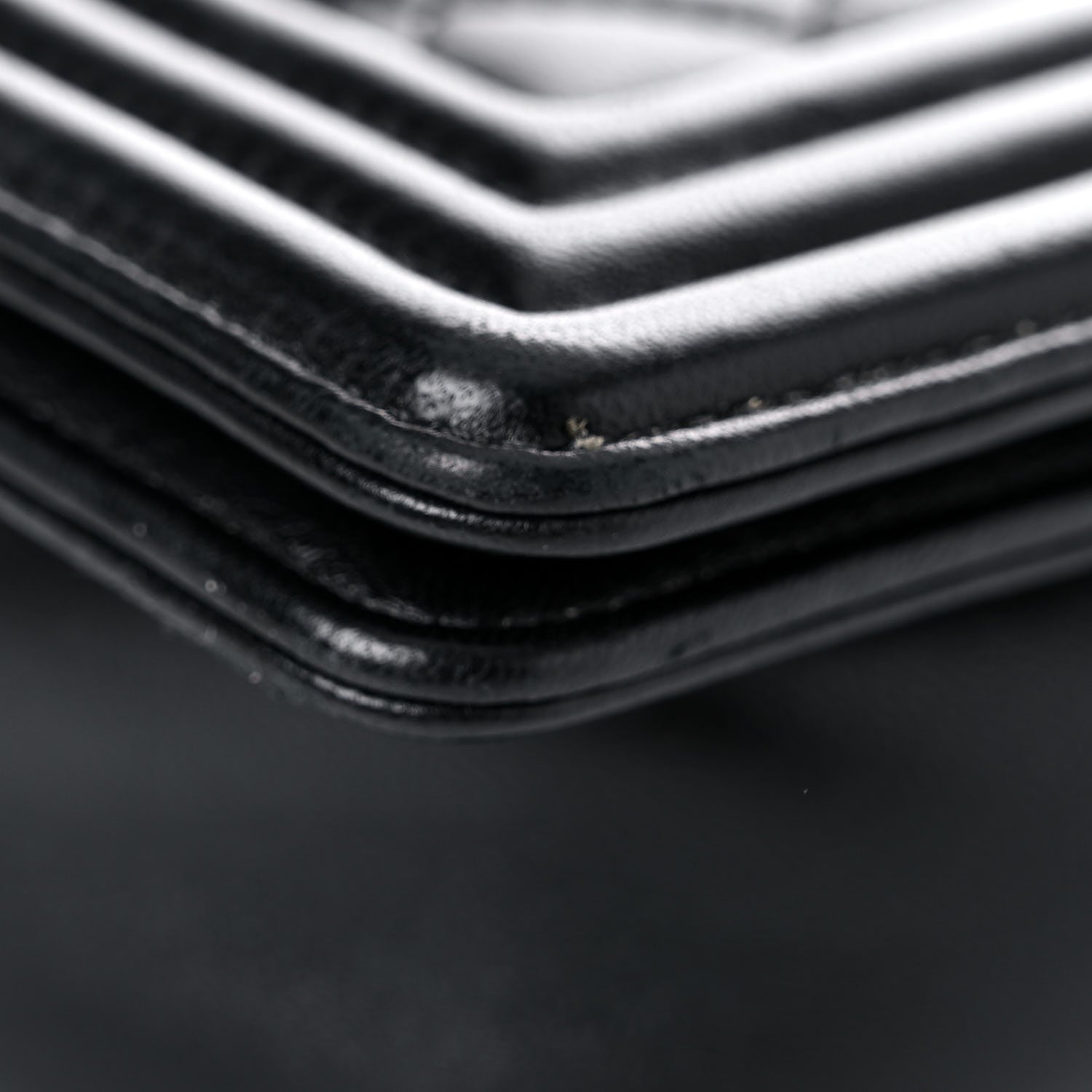 Chanel Lambskin Quilted Small Boy Flap Black 10 of 15