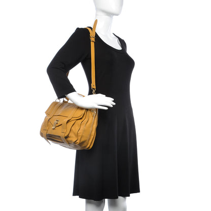 Proenza Schouler Lambskin Medium PS1 Satchel Mustard 3 of 9