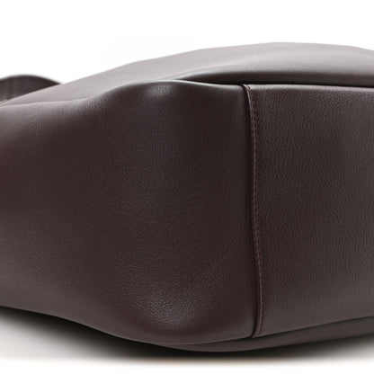 Saint Laurent Smooth Calfskin Bea Tote Dark Currant 9 of 11