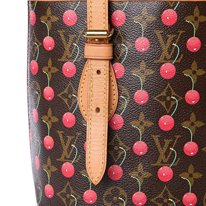 Louis Vuitton Monogram Cerises Bucket Bag 9 of 14