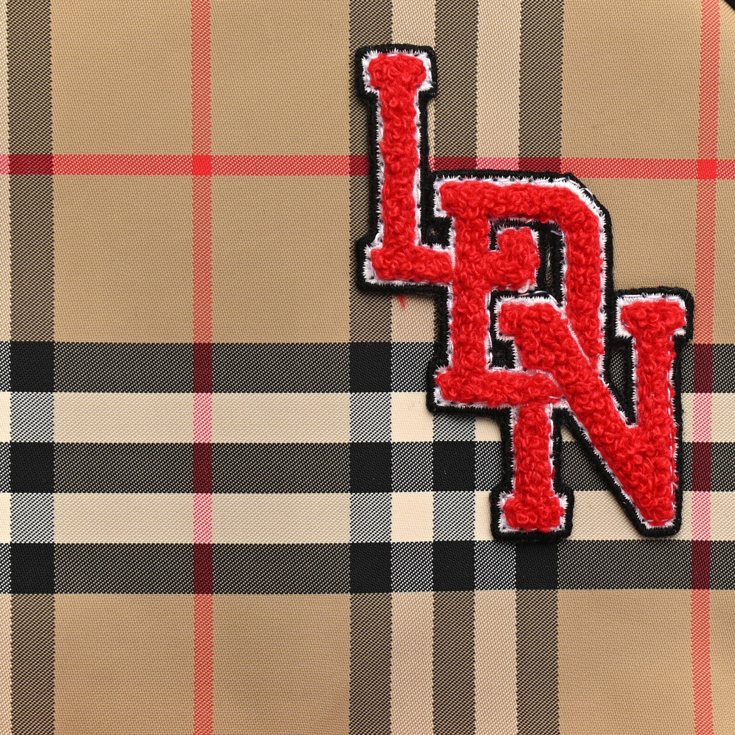 Burberry Econyl Vintage Check Kids Monogram Backpack Archive Beige 13 of 17