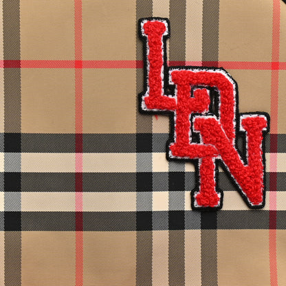 Burberry Econyl Vintage Check Kids Monogram Backpack Archive Beige 13 of 17