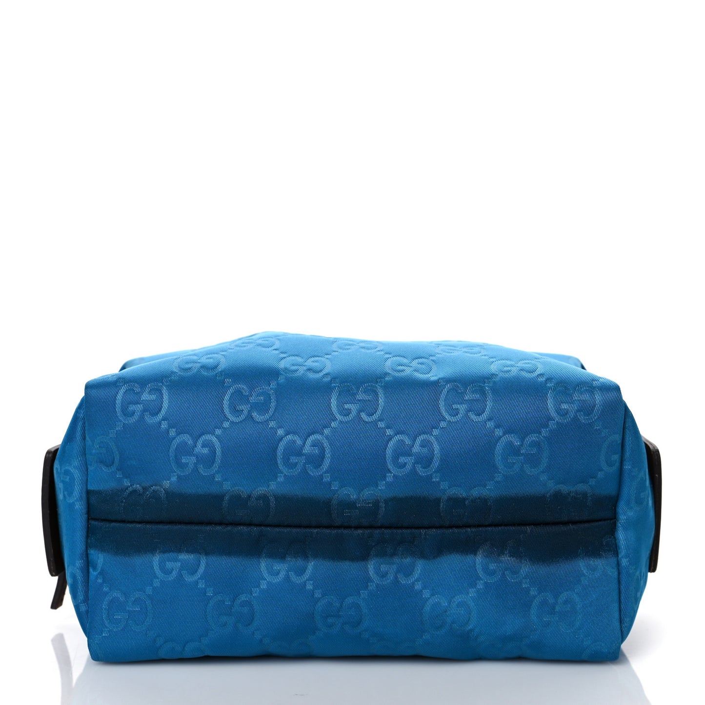 Nylon Monogram Small Cosmetic Case Blue