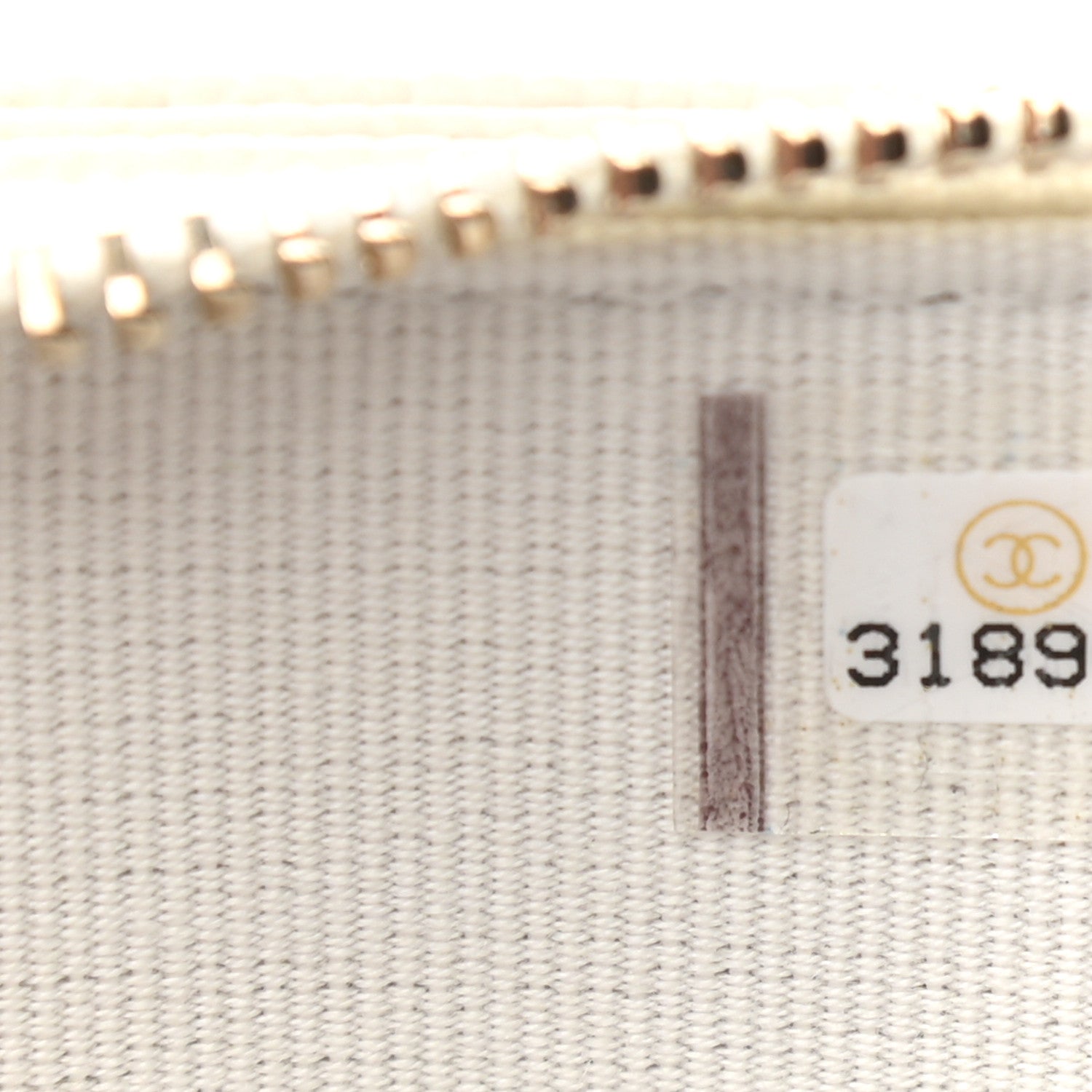 Chanel Caviar Quilted Flap Zip Card Holder White 7 of 9