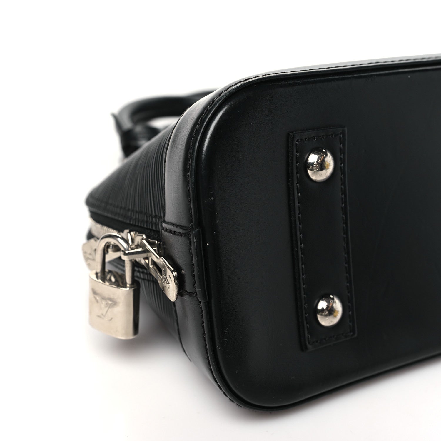 Louis Vuitton Epi Alma BB Black 8 of 11