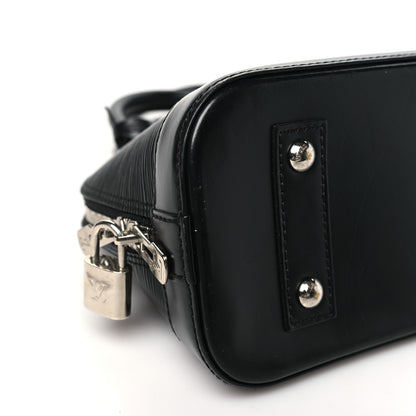 Louis Vuitton Epi Alma BB Black 8 of 11