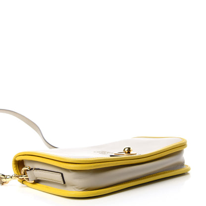 Loewe Smooth Calfskin Ines Clutch Mink Yellow 4 of 11