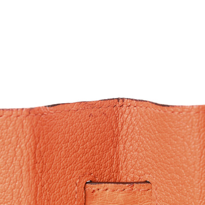 Hermes Ostrich Birkin 35 Orange 12 of 12