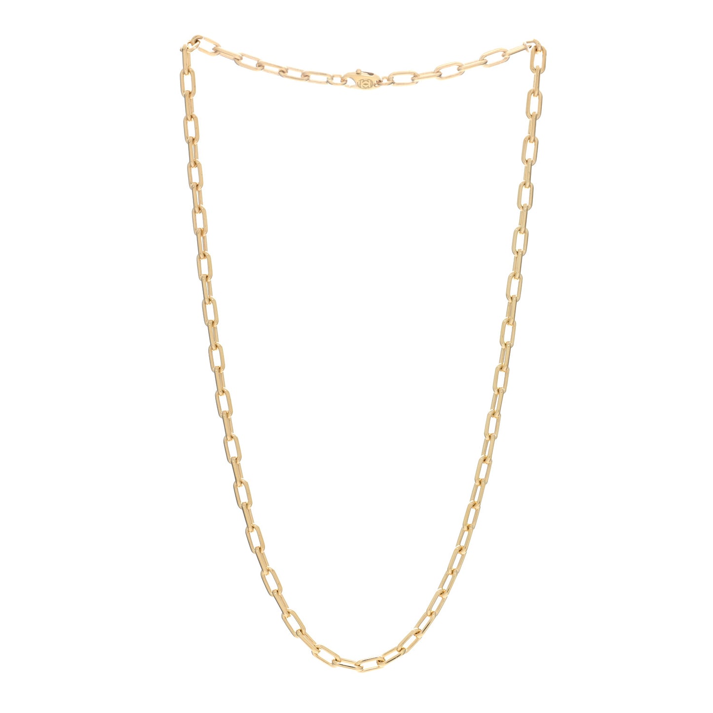18K Yellow Gold 5mm Spartacus Chain Necklace